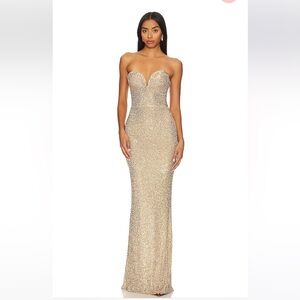 Gold gown